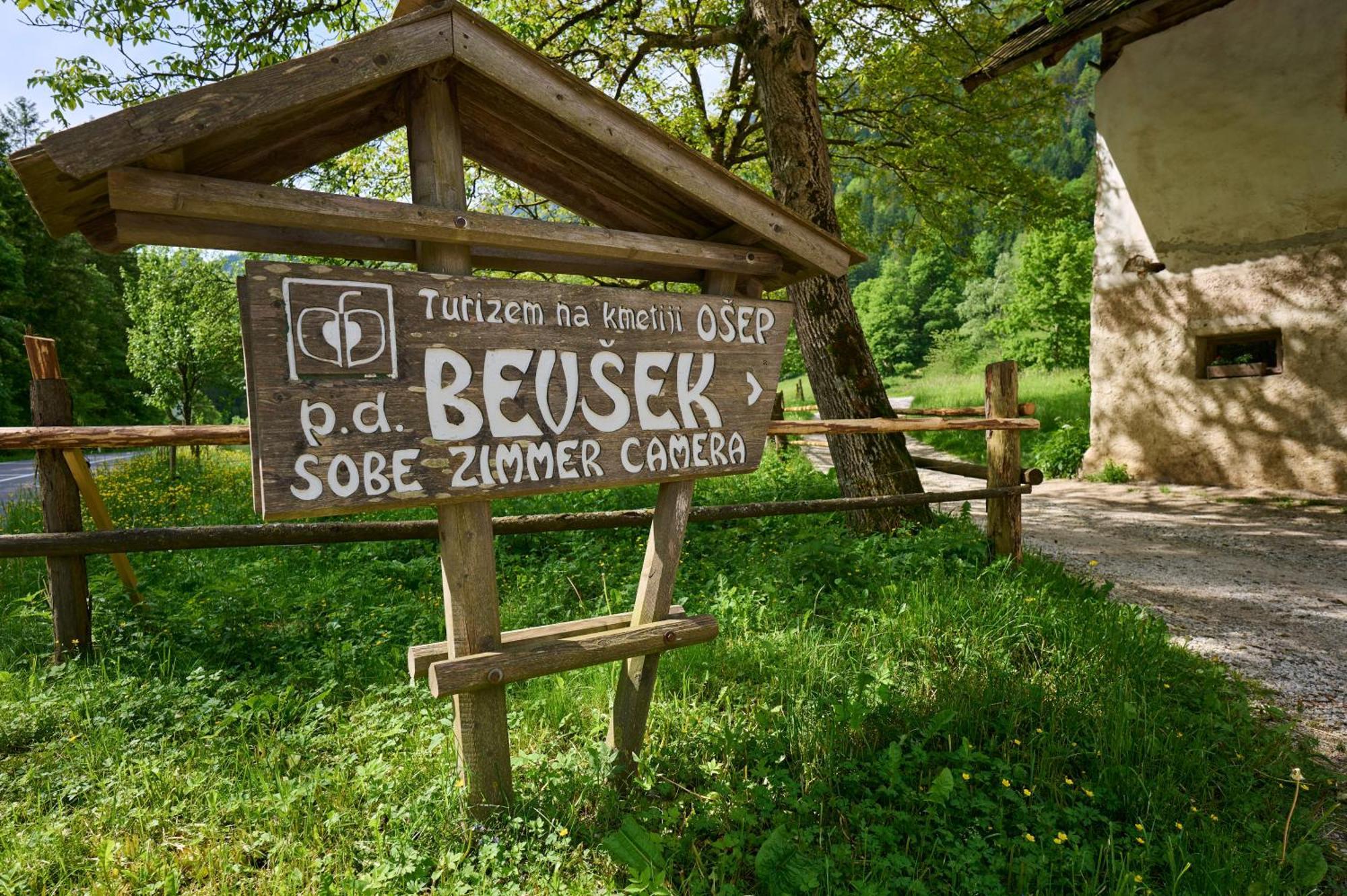 The Farmhouse Bevsek Osep Solcava Exterior photo